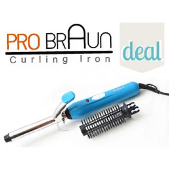 New Pro Braun Curling Iron